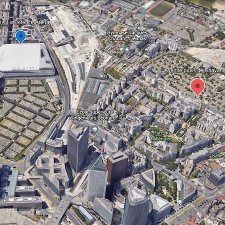 Апартаменты Cozy Haven Near Paris La Defense Grande Arche Курбевуа Экстерьер фото
